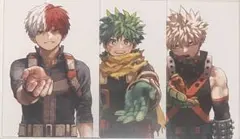 僕のヒーローアカデミア 42巻 特典 ポストカード 3種セット