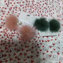 ☆ファーピアス セット☆