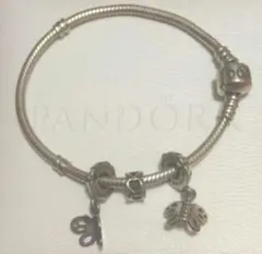 パンドラのシルバーブレスレット