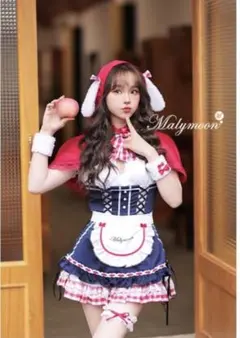 【Malymoon/マリームーン】赤ずきん うさぎ　コスプレ　完売品のサムネイル