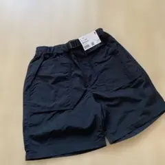 UNIQLO キッズ ブラックギアショートパンツ 130