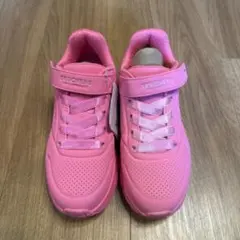 SKECHERS キッズスニーカー ピンク 19cm