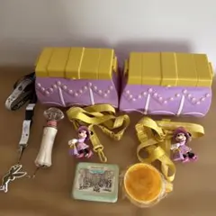 ミニーマウス ポップコーンケース 2個セット&ディズニーランドホテルアメニティ