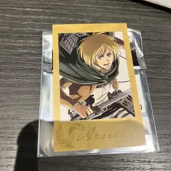 進撃の巨人　Attack on Memory アルミン フォト風カード