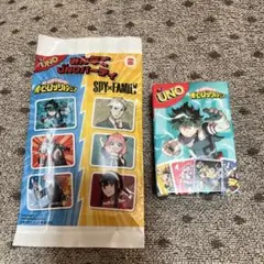 ハッピーセット　uno 僕のヒーローアカデミア