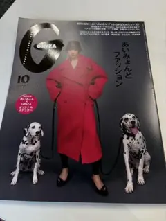 GINZA 10月号 雑誌 あいみょんとファッション