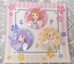 アイカツ スターズ 早乙女あこ イースター 缶バッチ 特典 ポストカード