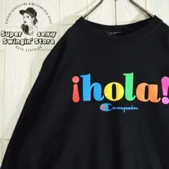 チャンピオン リバースウィーブ スウェットトレーナー XL相当 ブラック 古着