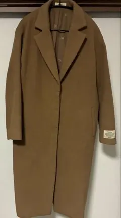 ニコアンド　niko and… ブラウン ボタン付きロングコート