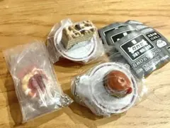 タカセ　洋菓子　ミニチュアチャーム　カプセルトイ 3種セット
