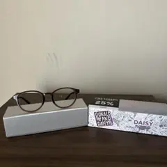 試着のみ。JINS ジンズ SCREEN ブルーライト25%カット　デイジー柄