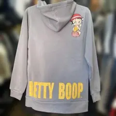sale！Betty Boop フルジッパーパーカー グレー