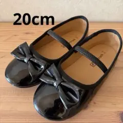 devirock デビロック　フォーマルシューズ　ブラック　女の子　20cm