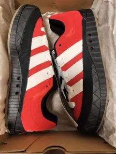 adidas ADIMATIC レッド/ブラック スニーカー US9.5