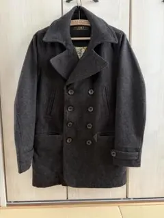 き*ん様 RING JACKET グレー ピーコート - メルカリ