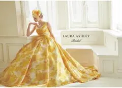 Laura Ashley　ローラアシュレイ　カラードレス　イエロー　黄色