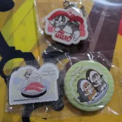 mofusand くら寿司　ビッくらポンラバーチャーム&アクリルステッカーセット