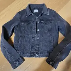 PULL&BEAR ダークグレー デニムジャケット