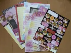 平成レトロ　バラメモ シール　まとめ売り　当時品　平成女児　メモ帳