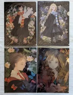 ハリーポッター yumeシリーズ メタリックファイルコレクション 4点セット