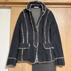 ⭐️値下げ中⭐️フリンジデニムジャケット　PINORE