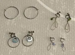 イヤリング　まとめ売り　4点セット