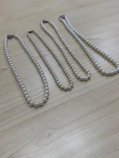 パールネックレス 4本セット