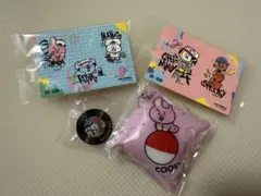 くら寿司×BT21コラボ　クッションチャーム　ステッカー