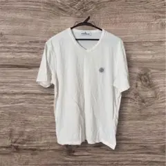 STONE ISLAND Vネック Tシャツ ホワイトのサムネイル