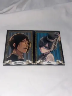 黒執事BlackLabelビターラビットカフェ特典フォトカード2種セット