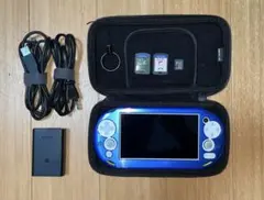 PS Vita PCH-2000 白/緑 美品 シュタゲ2本
