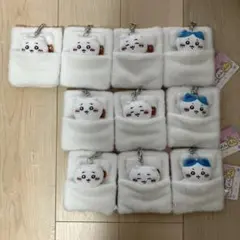 ちいかわ　おふとんリールパスケース　全３種 まとめ売り　10個セット