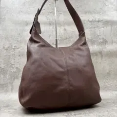 美品✨COACH ショルダーバッグ フラット アイアン ホーボー 4177