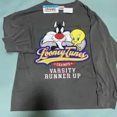 【希少】新品　Looney Tunes ロングTシャツ Ｍ ルーニーテューンズ