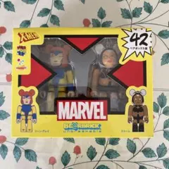 ベアブリック　marvel 42 ペアボックス賞　ジーン・クレイ　ストーム