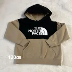 THE NORTH FACE パーカー 120 黒/ベージュ