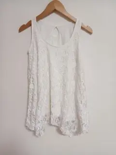 INGNI＊イング＊総レースノースリーブトップス＊タンクトップ＊M