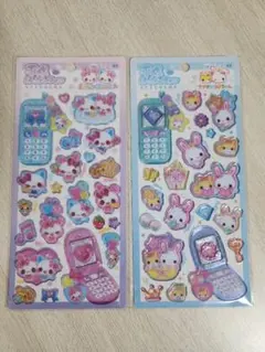 【国内正規品】平成ハッピーフォン　シール　フワフワらびちゃん　まじかるみゅー