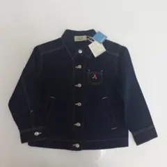 キッズ用ネイビー デニムジャケット