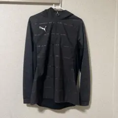 Puma フード付き トレーニングウェア 黒