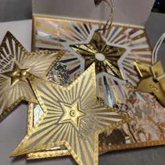 Dior 星形オーナメント　ショッパーと星形チャームも