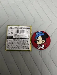 ディズニーザマーケット ミッキー ファンタジア 魔法使いの弟子 刺繍缶バッジ