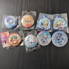 初音ミク缶バッジラバーキーホルダー など6点まとめ売り - メルカリ