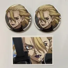 amocafe アモカフェ Dr.stone スタンリー　缶バッジセット