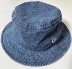 NEW ERA ニューエラ デニム バケットハット バケハ ライトブルー M〜L