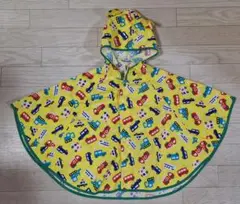 ベビーレインポンチョ 車両柄 80～100cm