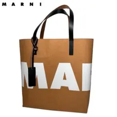 MARNI マルニ　セルロース　ショッピングトートバッグ　紙バッグのサムネイル