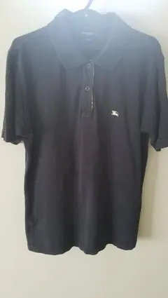 BURBERRY ポロシャツ S ネイビー