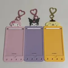 サンリオ まいぱちるん チェキ トレカ ケース マイメロ　クロミ　ポムポムプリン