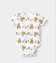 絵本コレクションボディスーツ　こぐまちゃんのうんてんしゅ　UNIQLOベビー